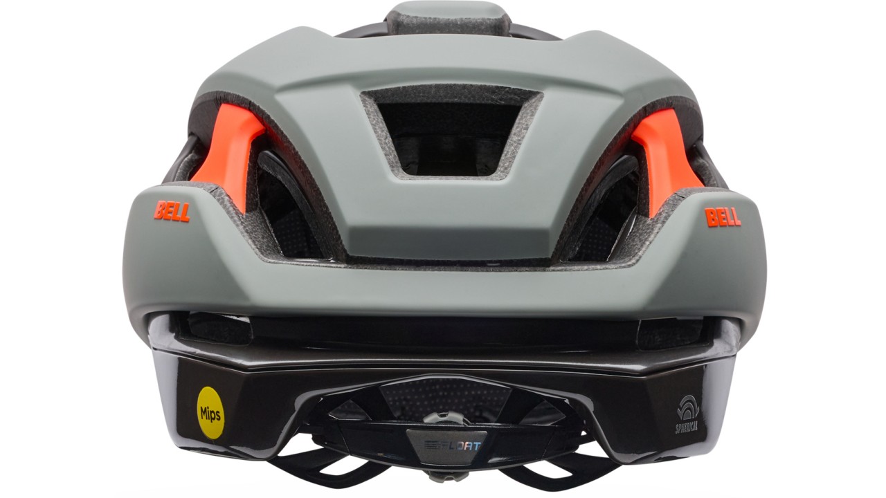 Bell XR Spherical Rennrad / Gravel Fahrradhelm strike stone grau 2026