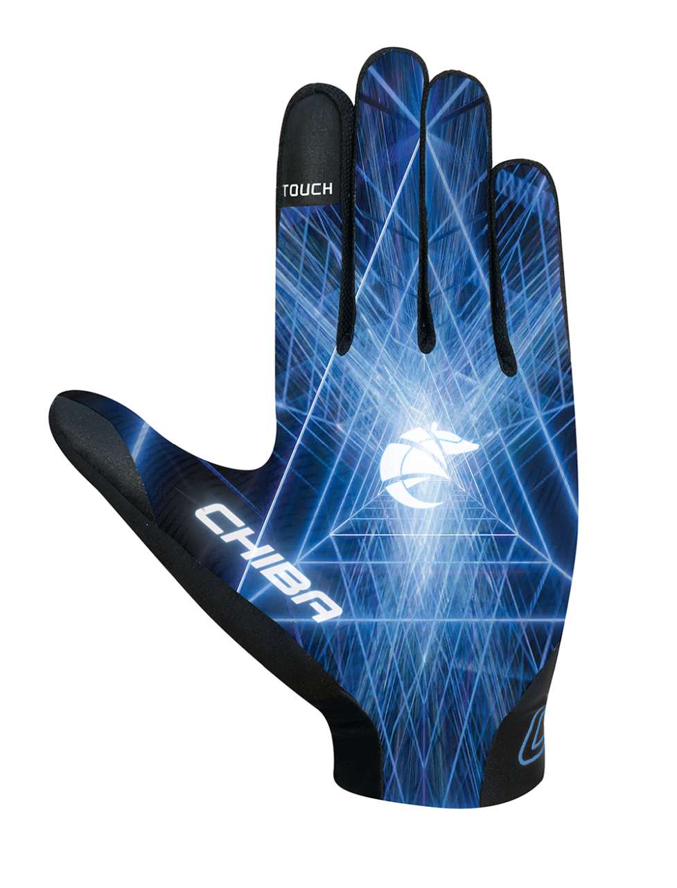 Chiba Trinity Youth Kinder Fahrrad Handschuhe lang schwarz/blau 2027
