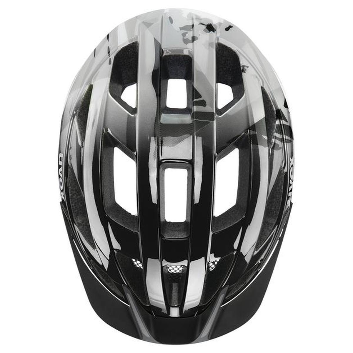 uvex Air Wing 2 Fahrrad Helm schwarz/grau 2027