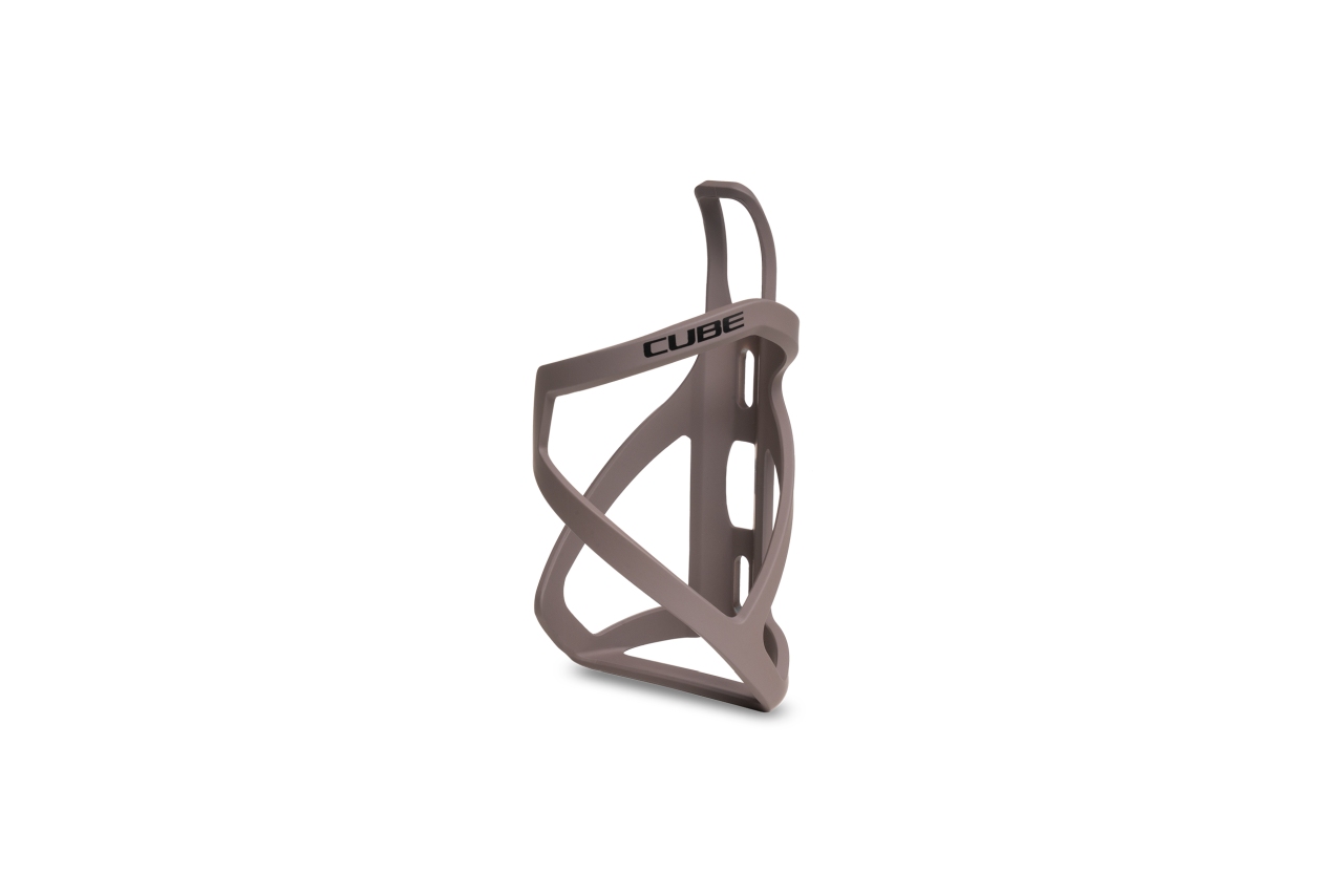 Cube HPP Left-Hand Sidecage Fahrradflaschenhalter matt cedar/schwarz