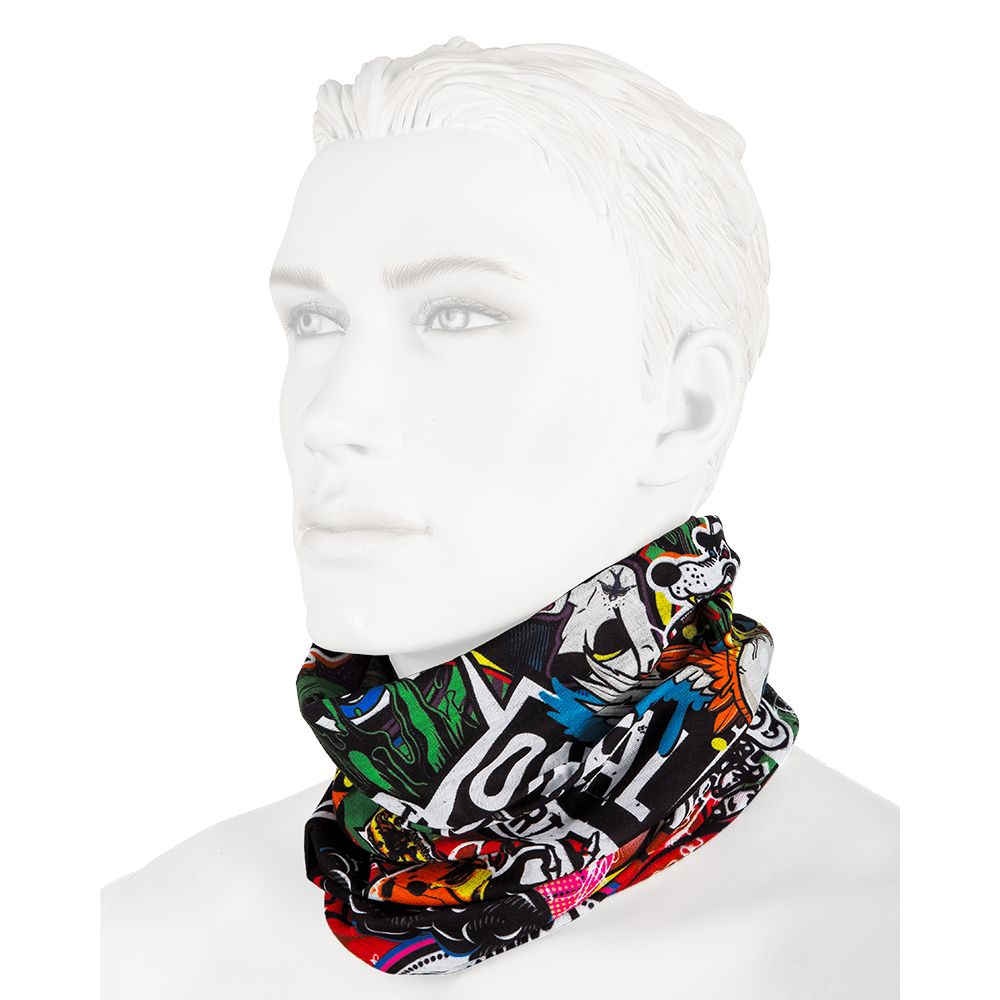 O'neal Crank Neckwarmer Nackenwärmer schwarz/multi 2027 Oneal