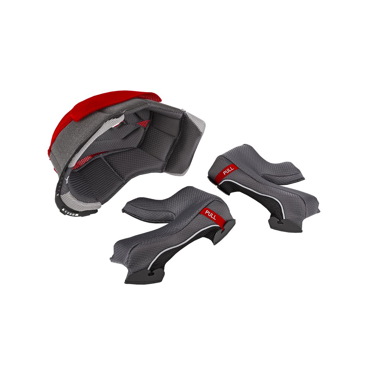 O'neal Lining & Cheek Pads 10 Series Helm Innenfutter & Wangenpolster schwarz Oneal