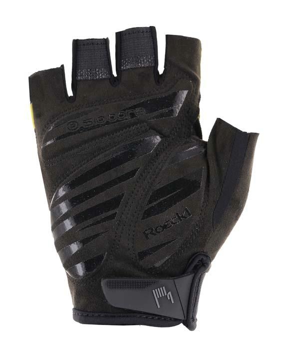 Roeckl Ibarra Fahrrad Handschuhe kurz gelb/schwarz 2026