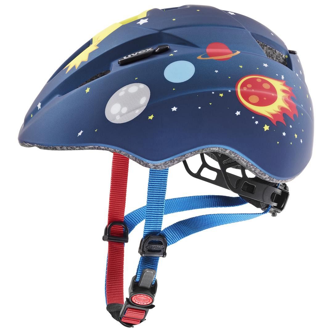 Uvex Kid 2 CC Rocket Kinder Fahrrad Helm Gr. 46-52cm blau 2027