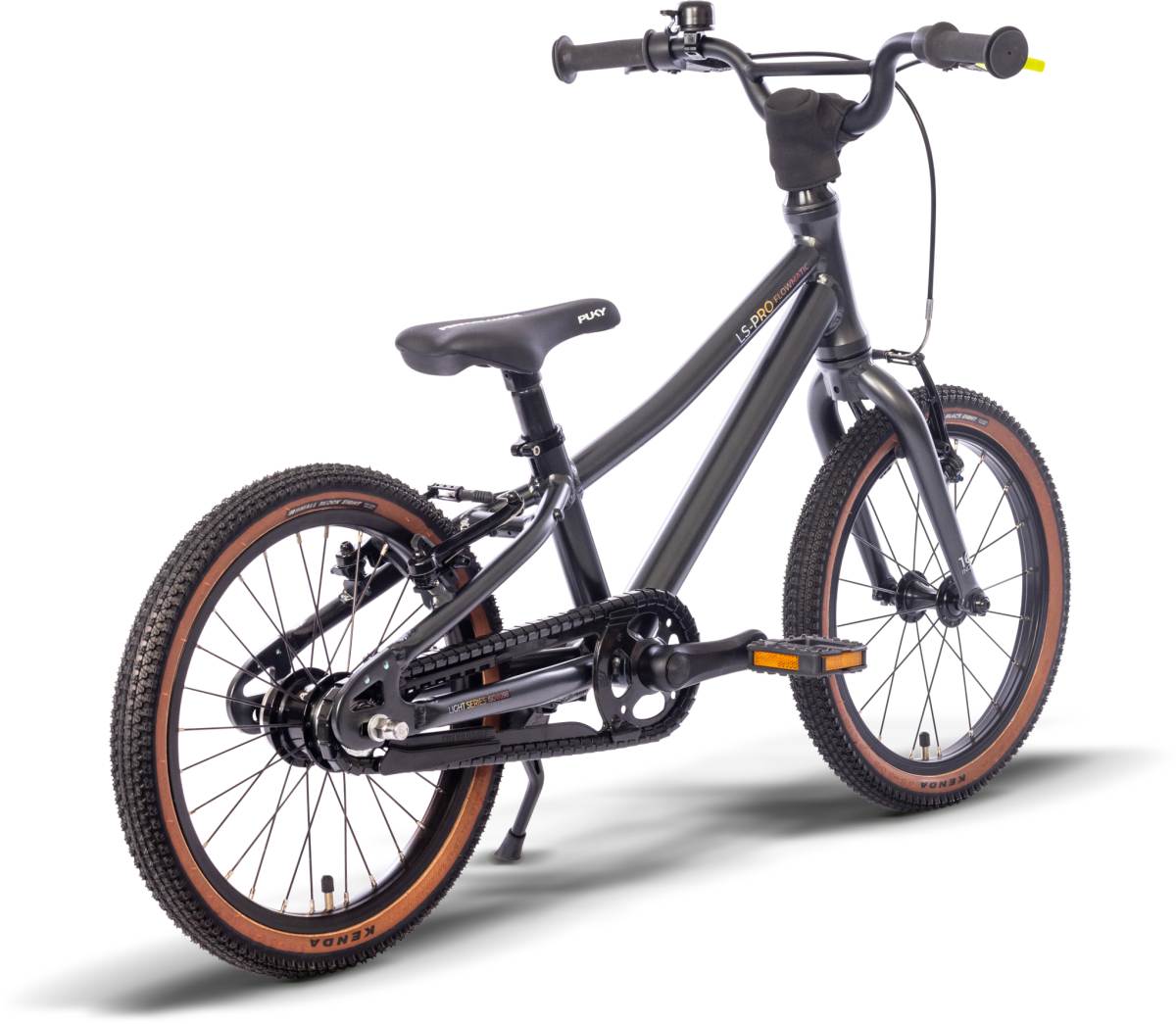Puky LS-Pro 16-2'' Flowmatic Alu Kinder Fahrrad grau