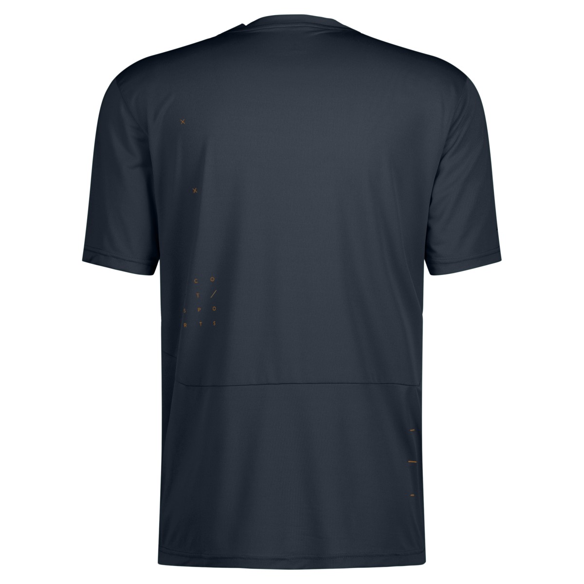 Scott Trail Vertic Zip DH Fahrrad Trikot kurz dark blau 2025