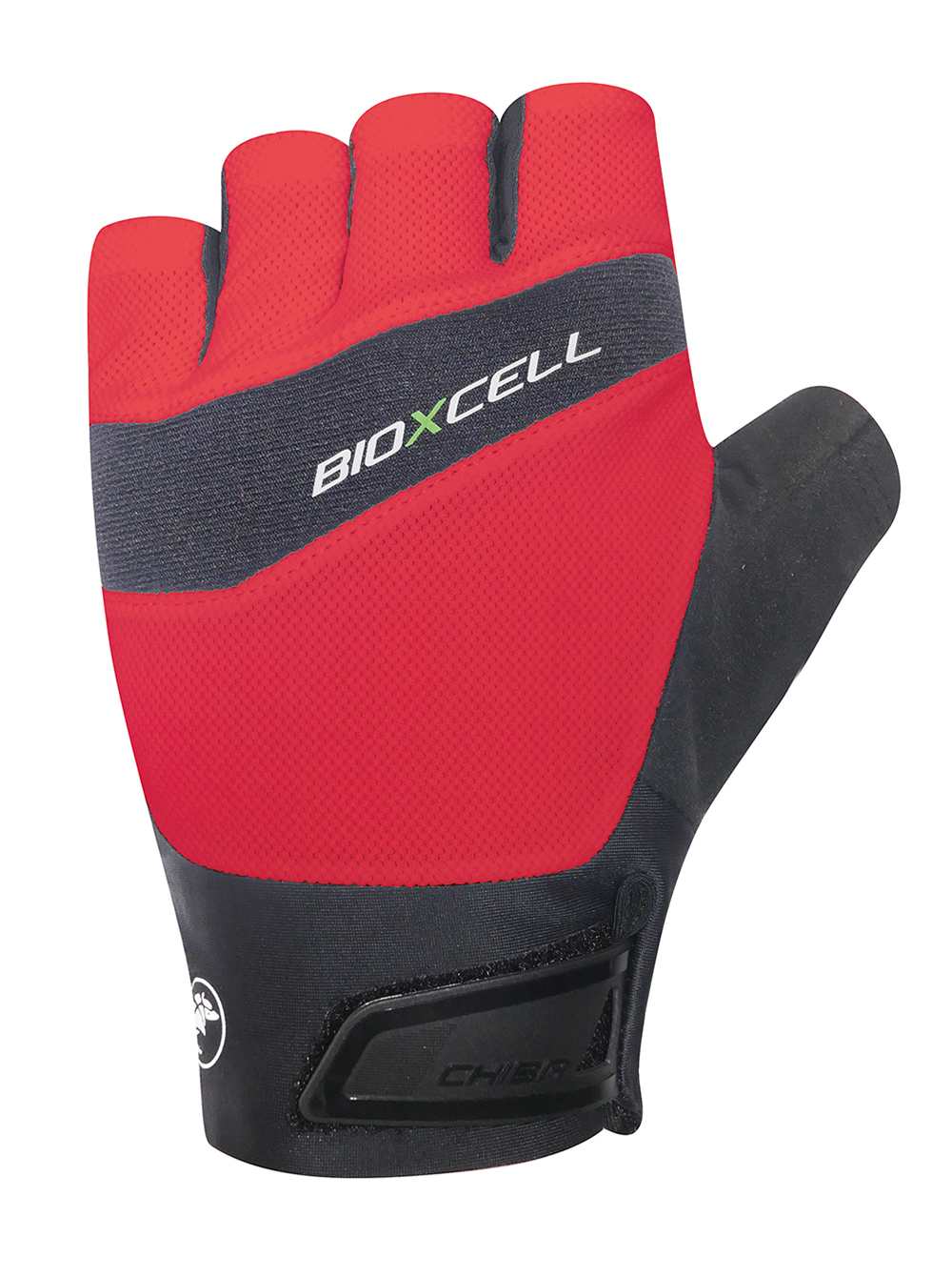 Chiba BioXCell Pro Fahrrad Handschuhe kurz rot/schwarz 2027