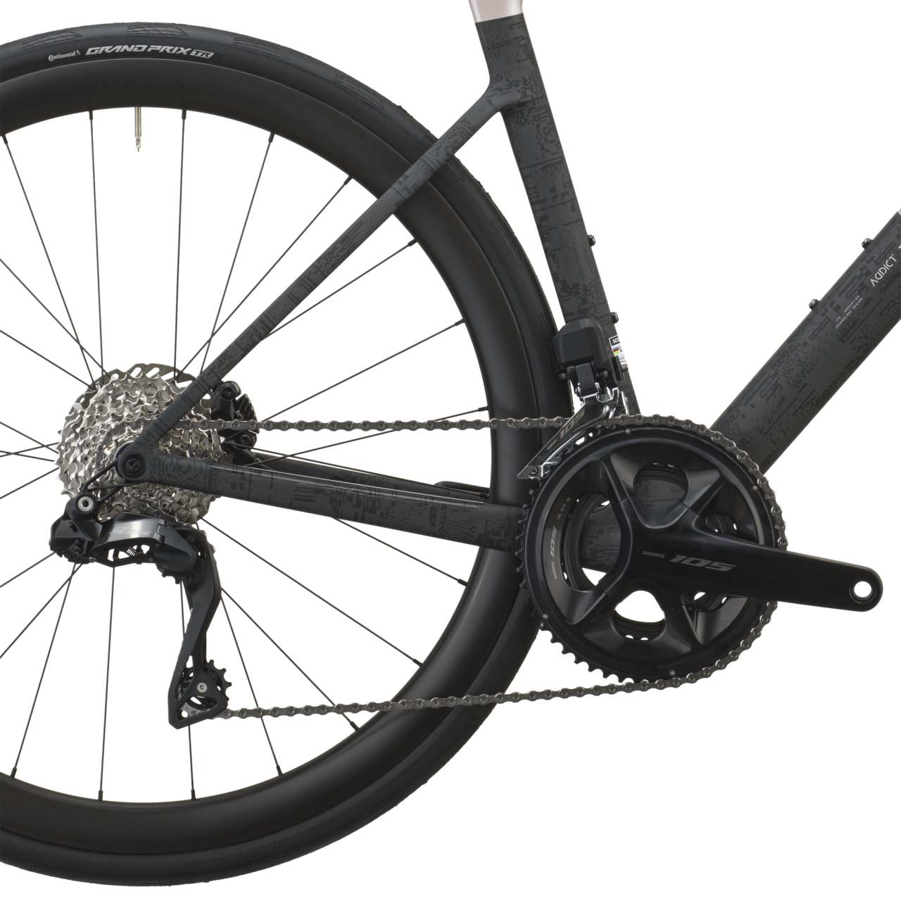 Scott Addict RC 30 Carbon Rennrad champagne pink/carbon schwarz 2027