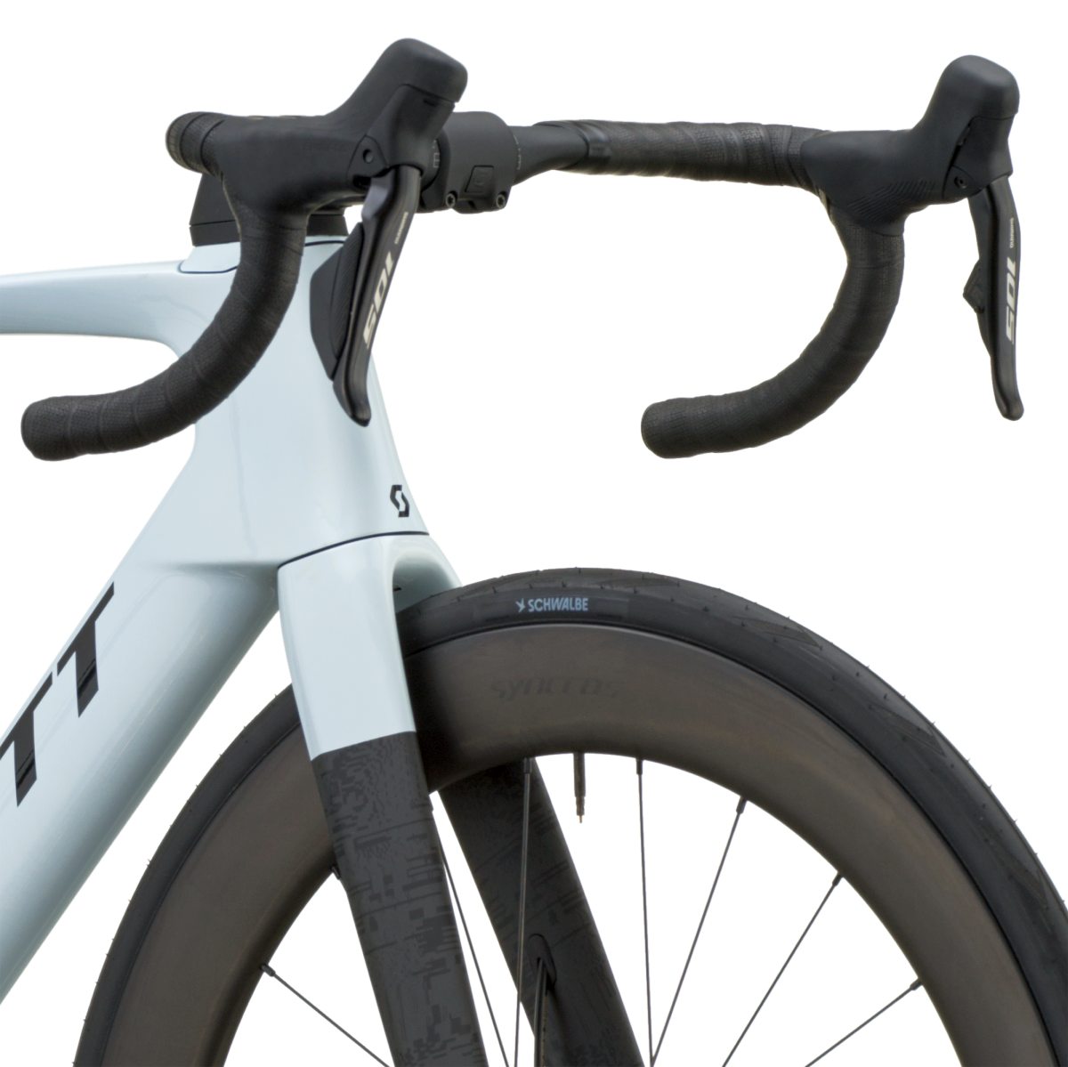Scott Foil RC 20 Carbon Rennrad cumulus weiß/carbon schwarz 2027