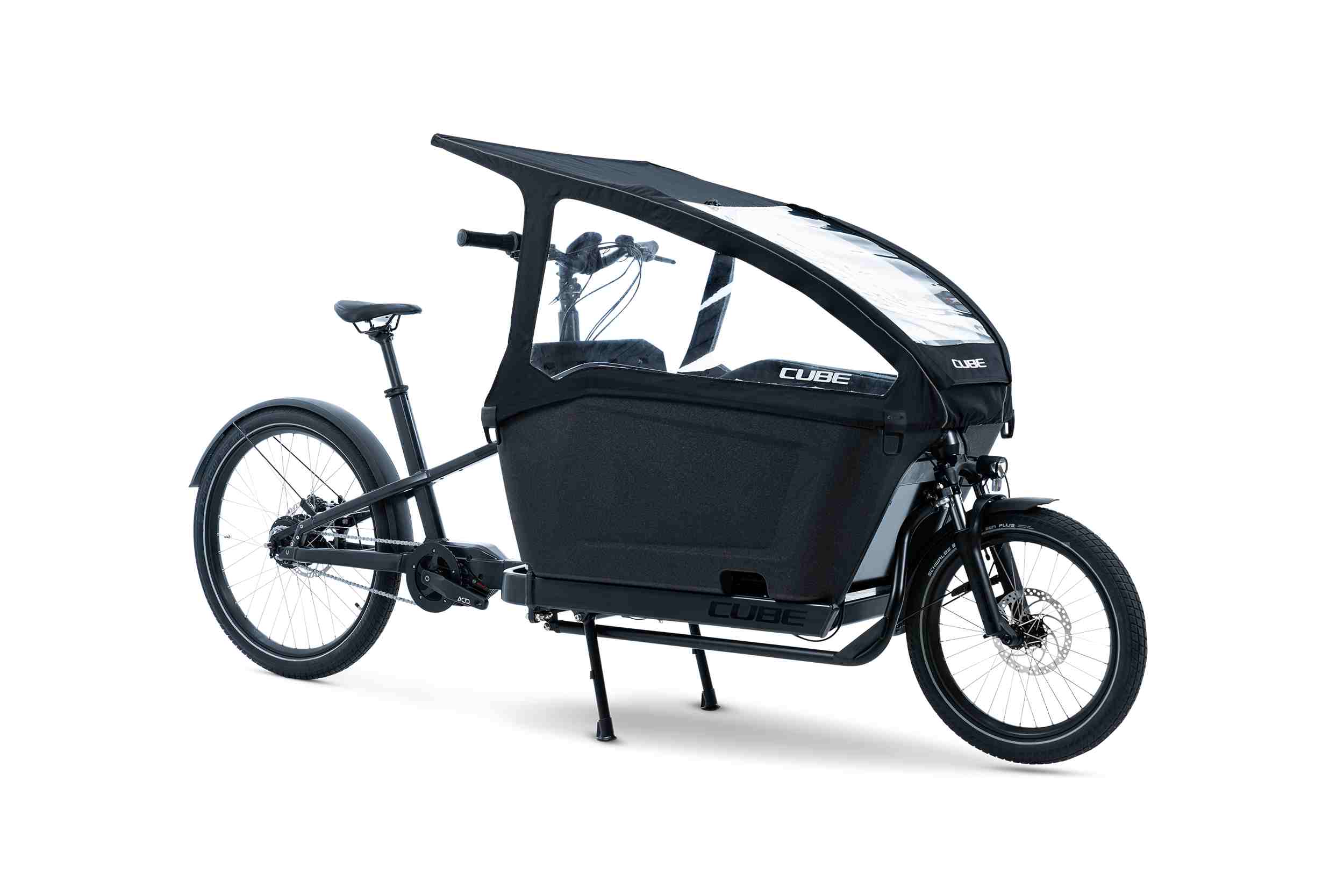 Cube Raincover 3.0 Regenverdeck für Cargo Lastenrad schwarz