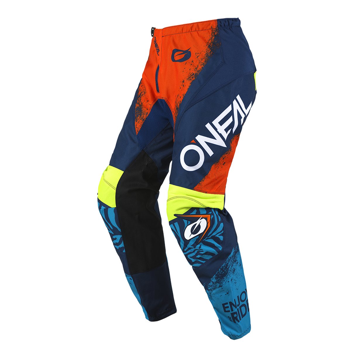 O'Neal Element Shocker Youth Kinder MX DH MTB Pant Hose lang blau/orange 2026 Oneal