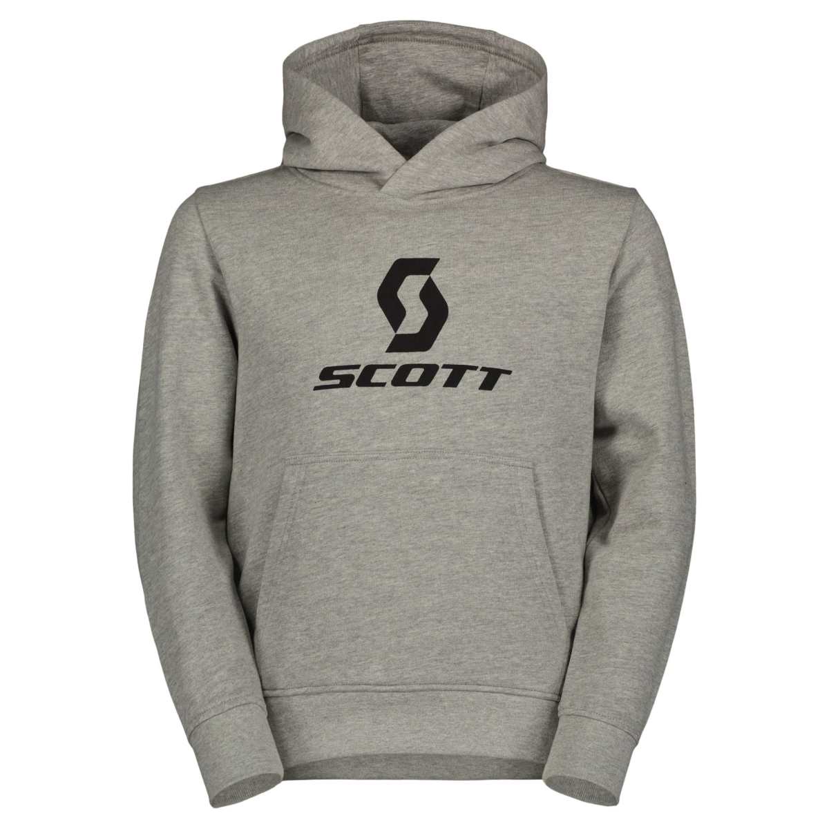 Scott Icon Junior Kinder Freizeit Hoody / Pullover melange grau 2026