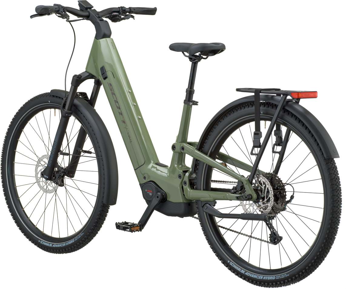 Scott E-Ville 10 SUV E-Bike Trekking Pedelec tawny grün 2027