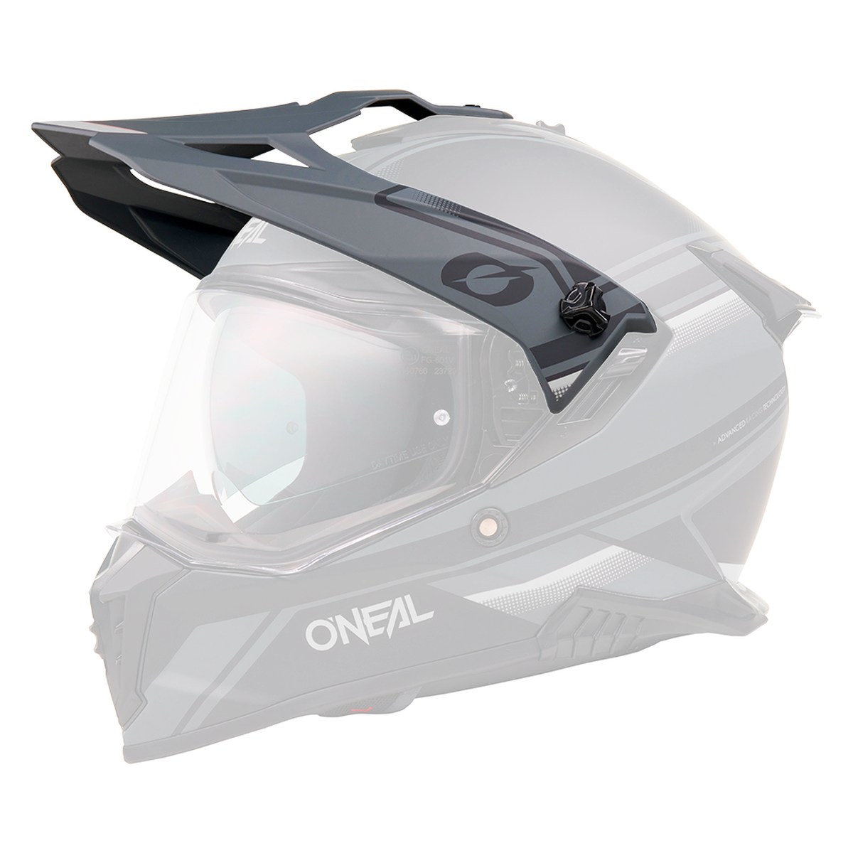 O'Neal A-SRS Apex Visor Helmschirm schwarz/grau 2027