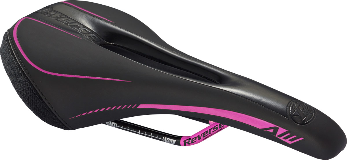 Reverse AM Ergo MTB Fahrrad Sattel schwarz/türkis