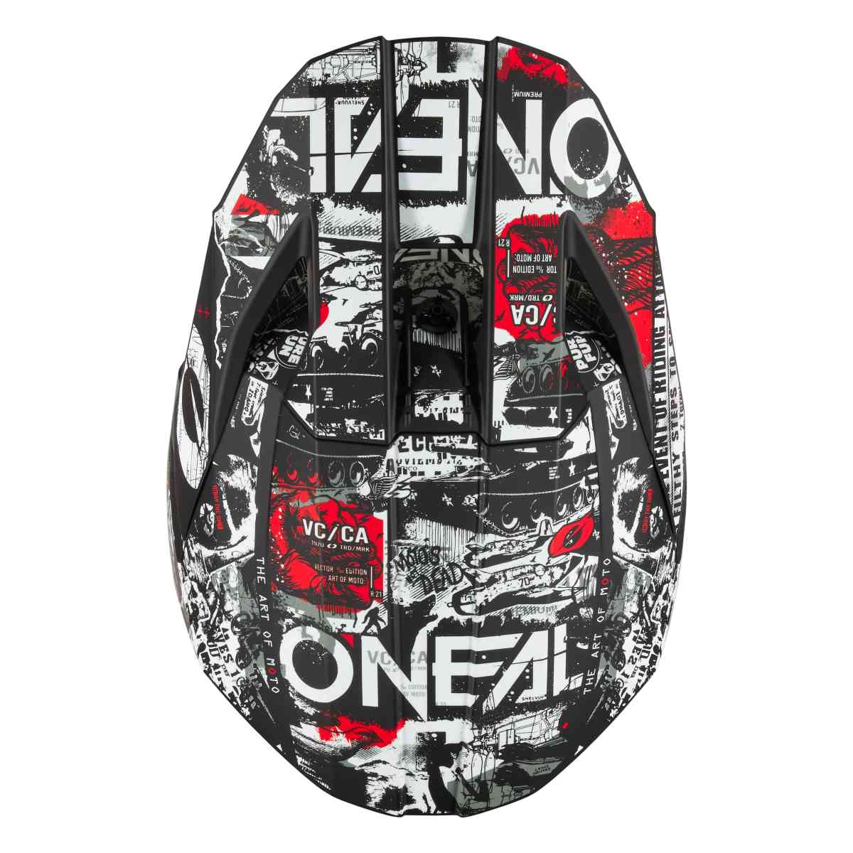 O'Neal 3 Series Attack Motocross Enduro MTB Helm schwarz/weiß 2027 Oneal
