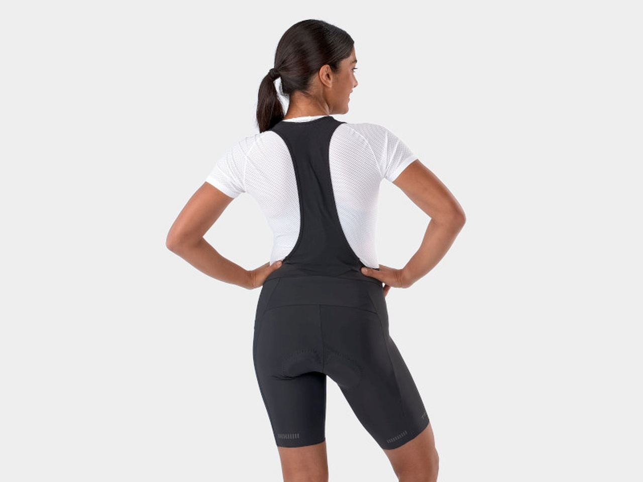 Trek Velocis Damen Fahrrad Trägerhose kurz schwarz 2025