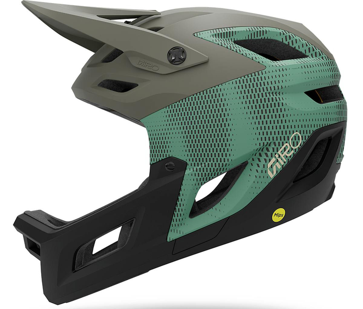 Giro Coalition Spherical DH Fahrradhelm schwarz/grün 2026