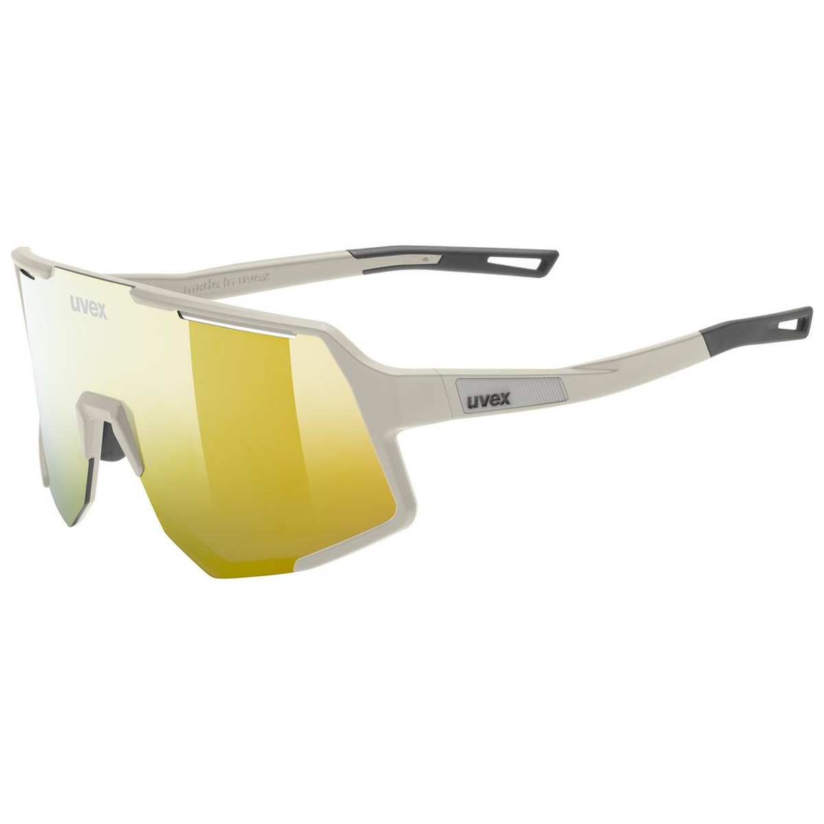 uvex Sequenze Fahrrad / Sport Brille matt grau/mirror goldfarben 2027