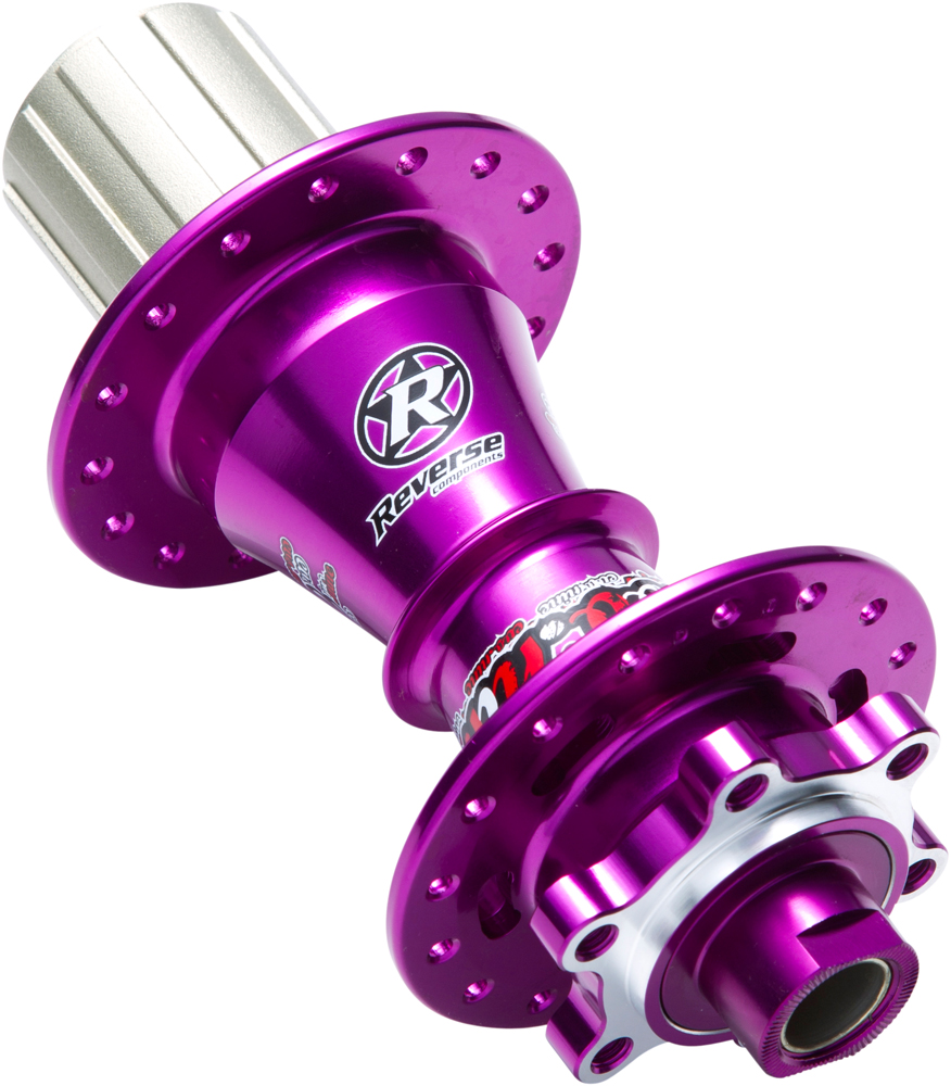 Reverse EVO-9 Disc Hinterrad Nabe 150/12mm 32loch lila