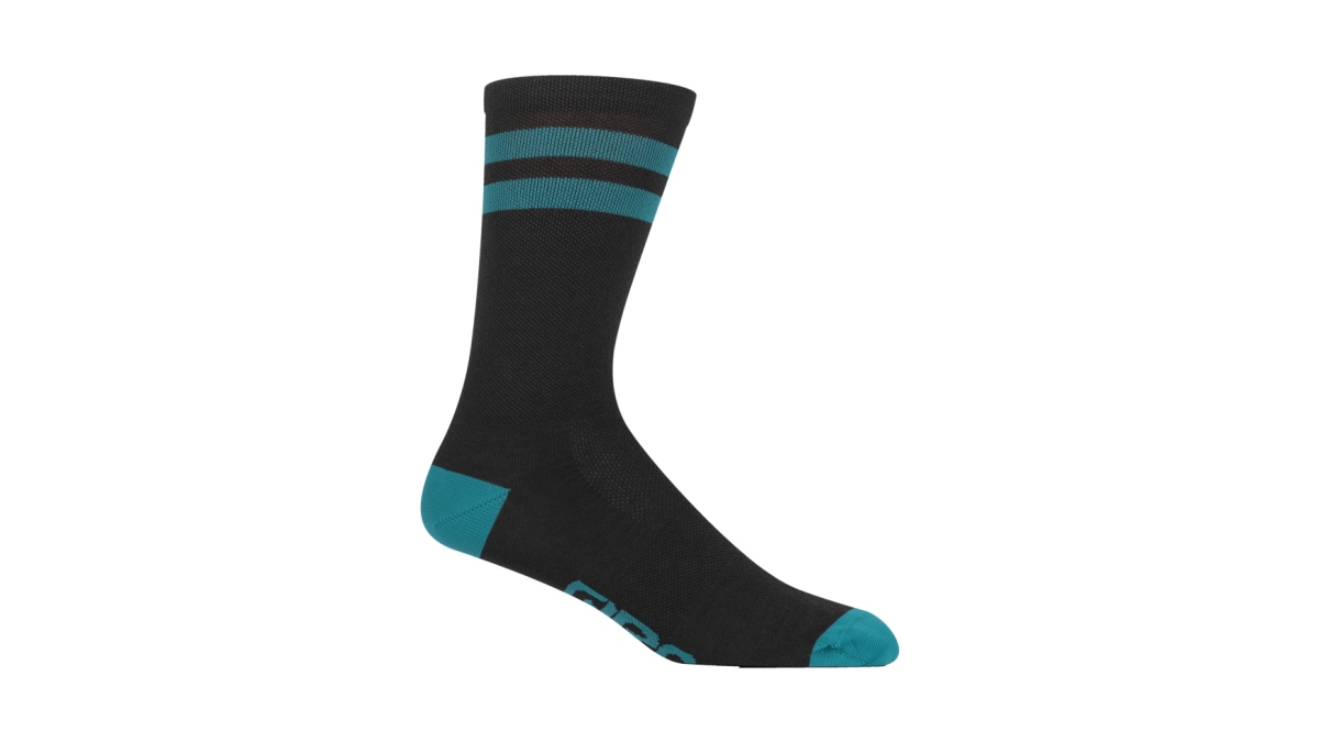 Giro Winter Merino Wool Winter Fahrrad Funktionssocken schwarz/blau