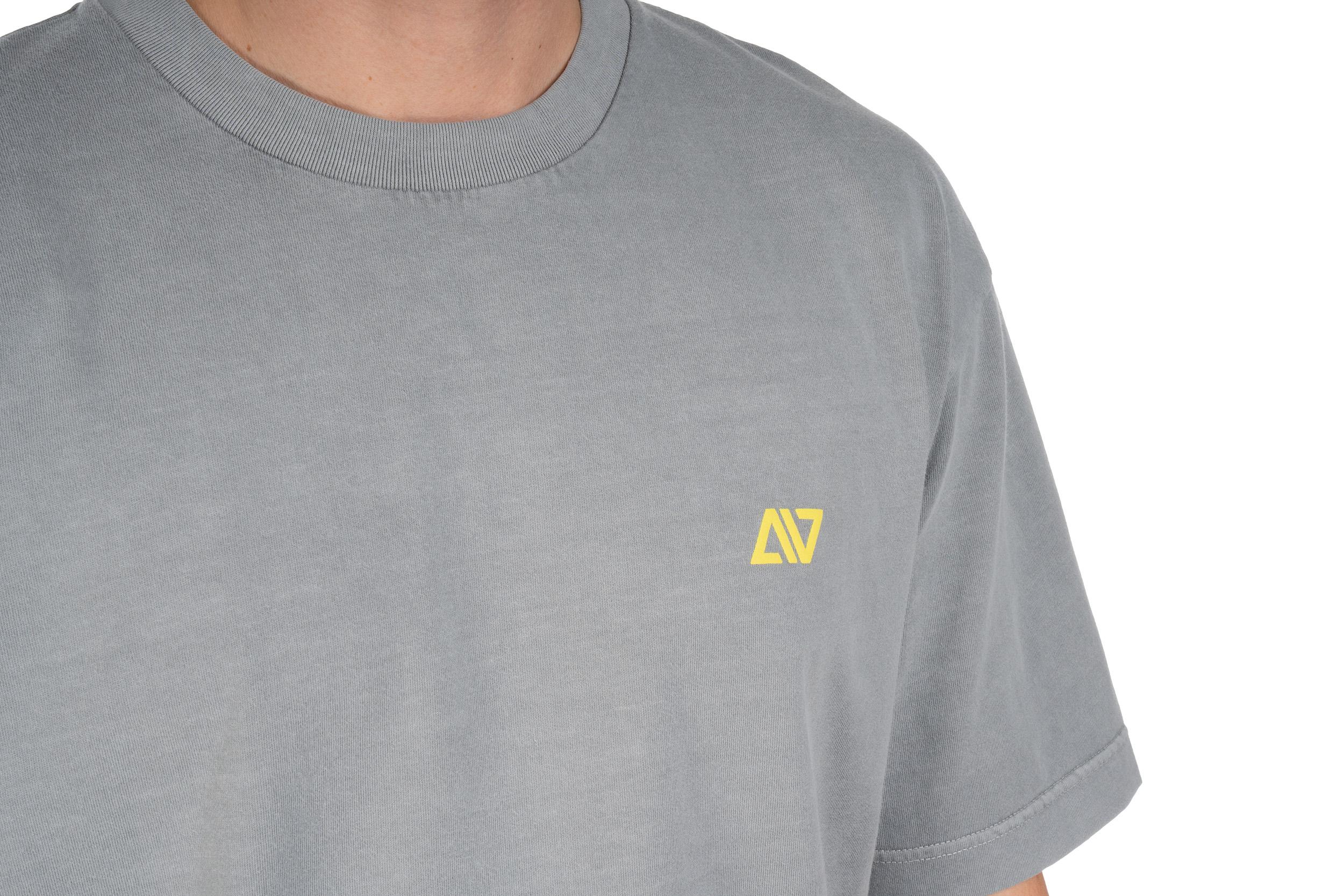 Acid Organic Boxed Motion Freizeit T-Shirt washed grau 2027