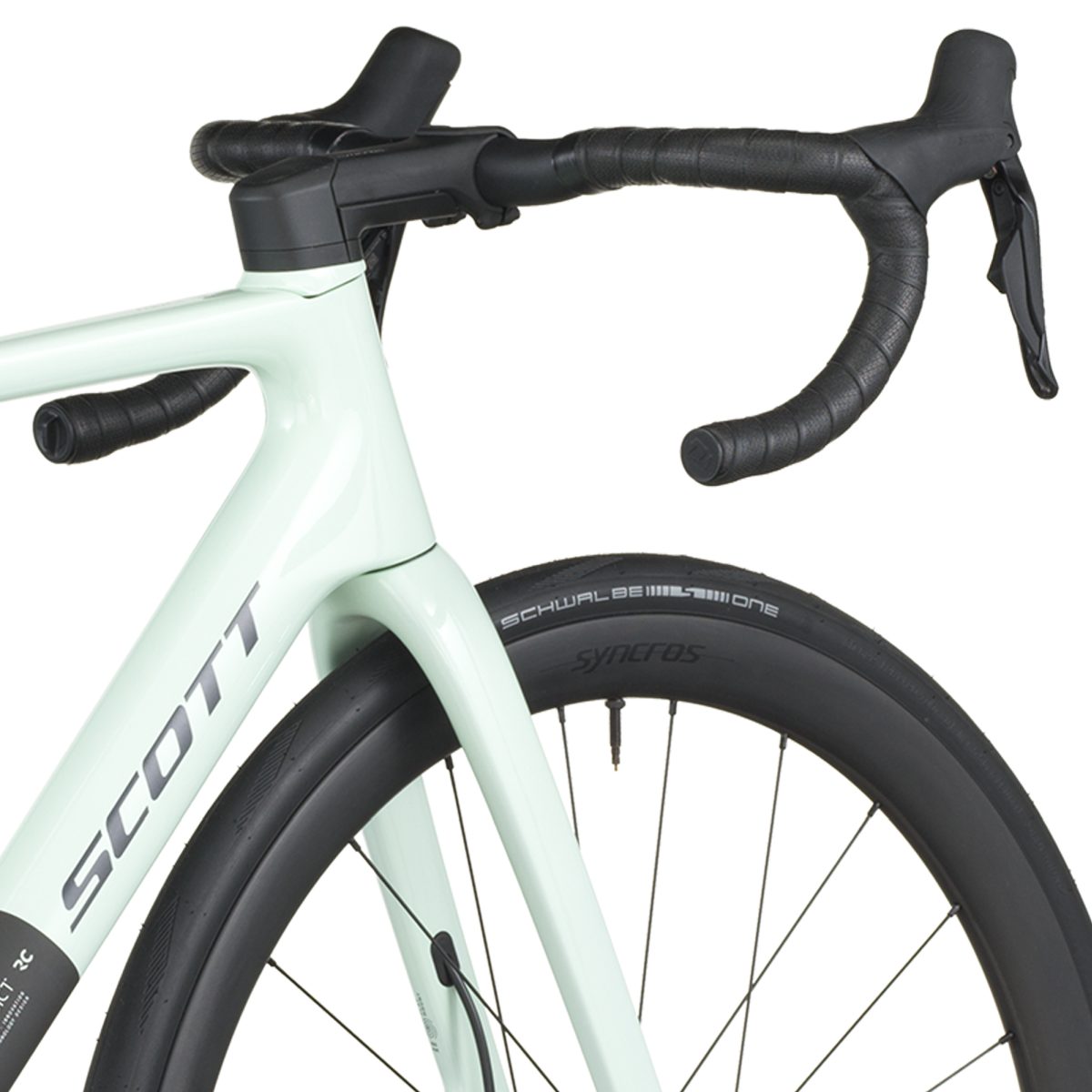 Scott Addict RC 30 Carbon Rennrad frozen grün/schwarz 2026