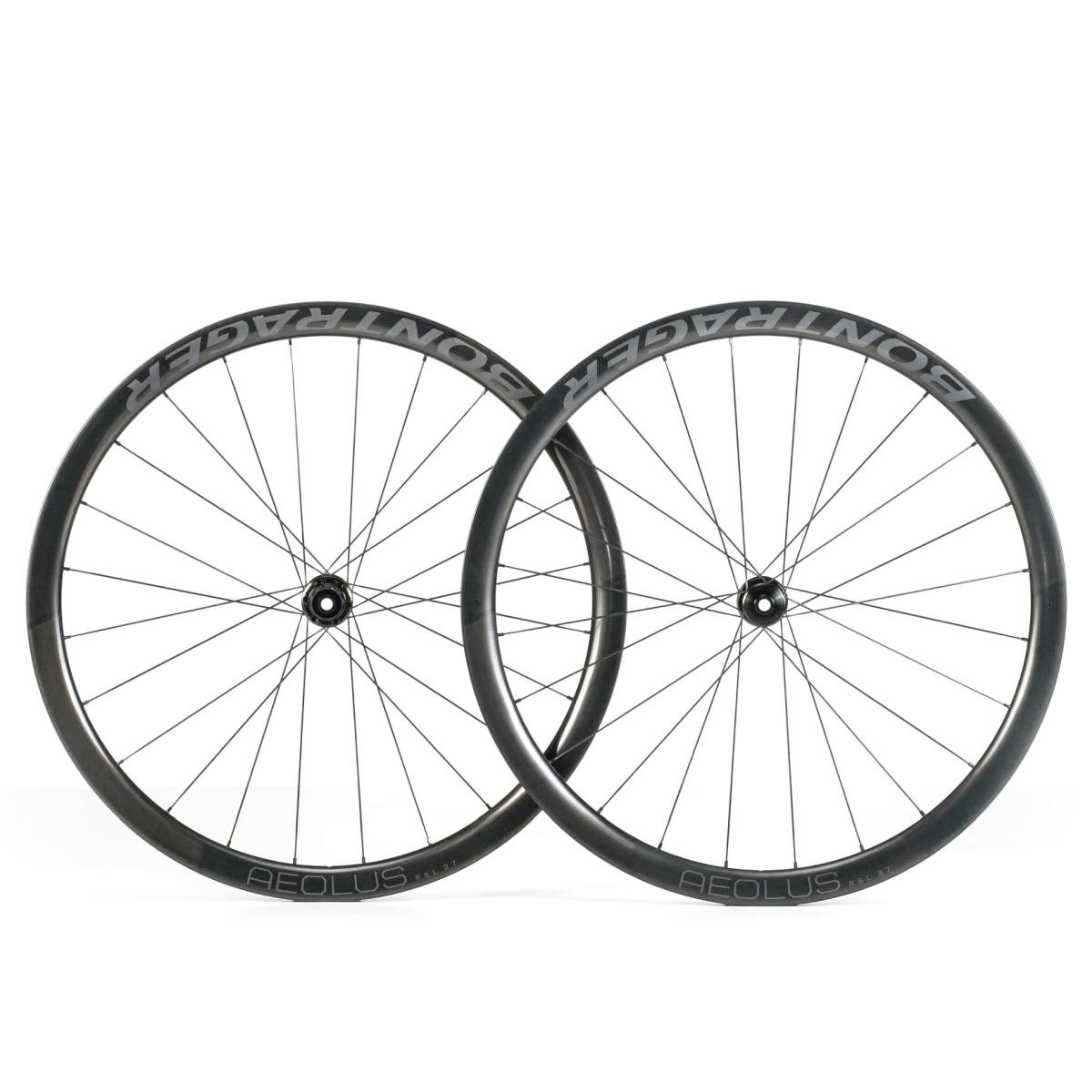 Bontrager Aeolus RSL 37 TLR Disc Carbon Rennrad Vorderrad schwarz