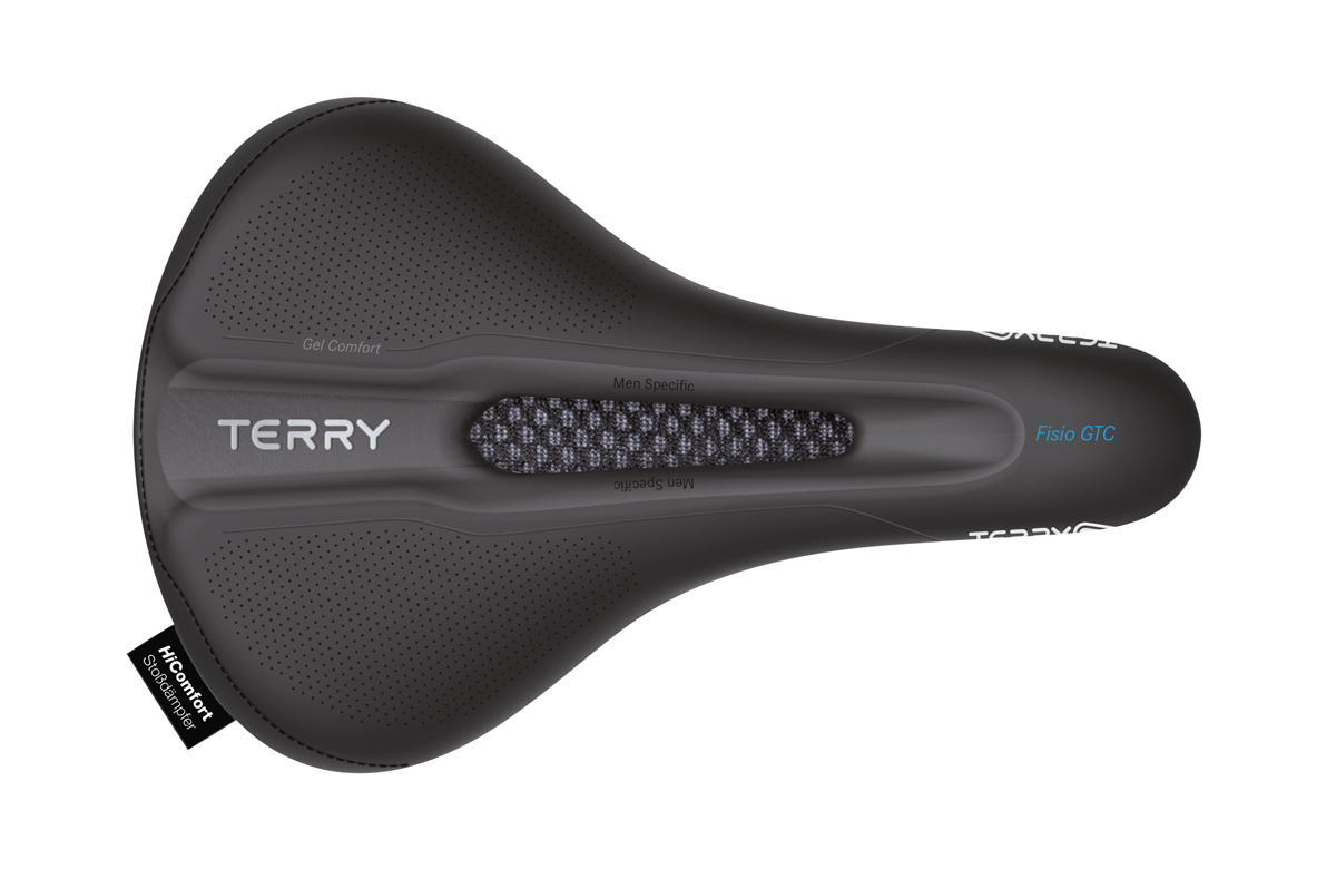 Terry Fisio GTC Gel Men Touring Comfort Herren Fahrrad Sattel schwarz
