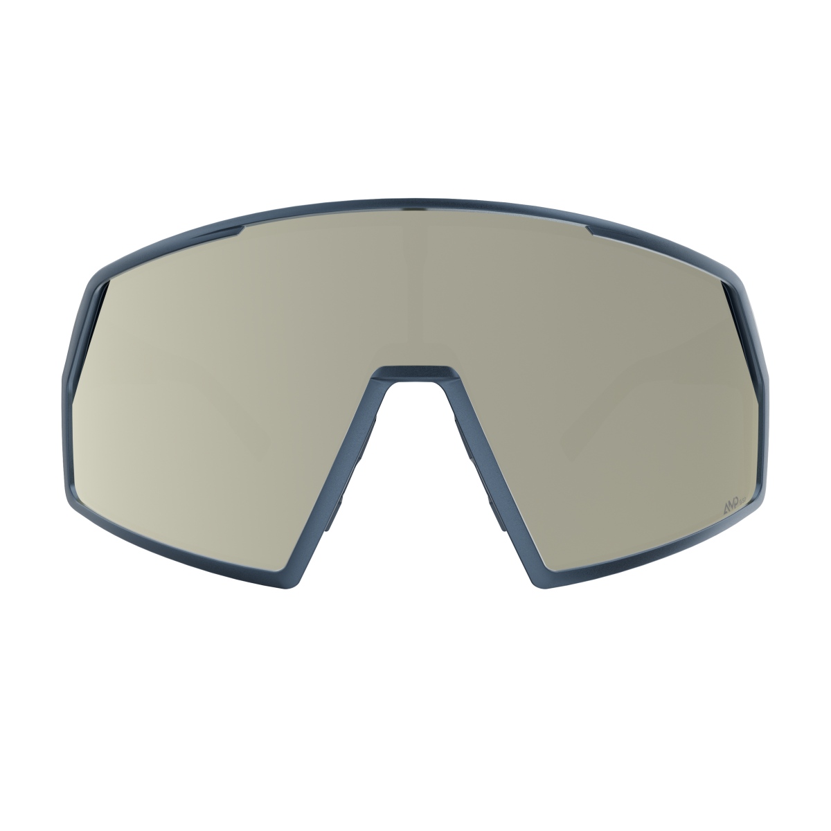 Scott Pro Shield AMP Wechselscheiben Fahrradbrille blau/weiß chrome