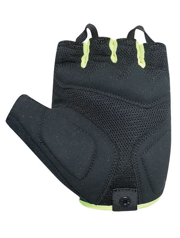 Chiba Air Plus Reflex Fahrrad Handschuhe kurz schwarz/weiß/gelb 2027