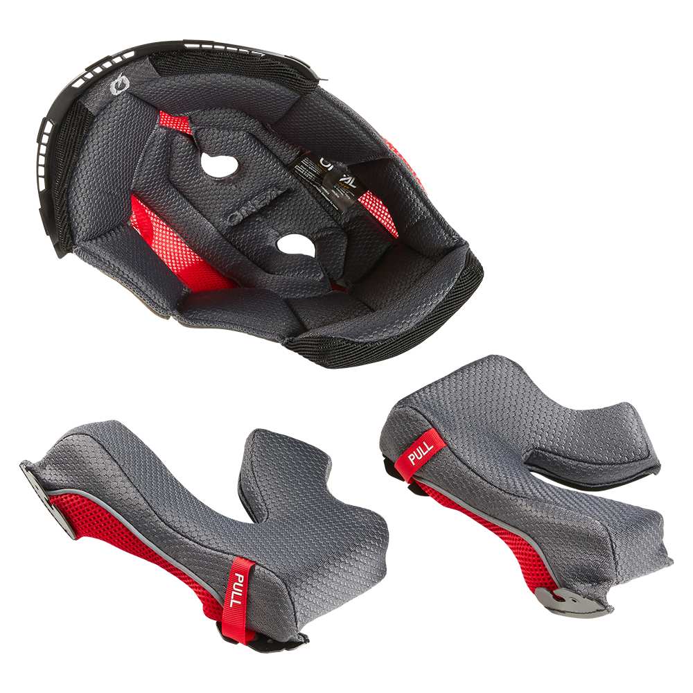 O'neal Lining & Cheek Pads 5 Series Helm Innenfutter & Wangenpolster schwarz Oneal