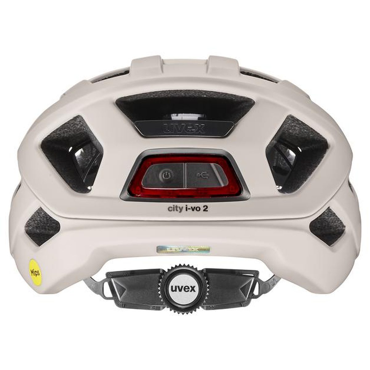 uvex City i-vo 2 MIPS Fahrrad Helm matt warm grau 2027