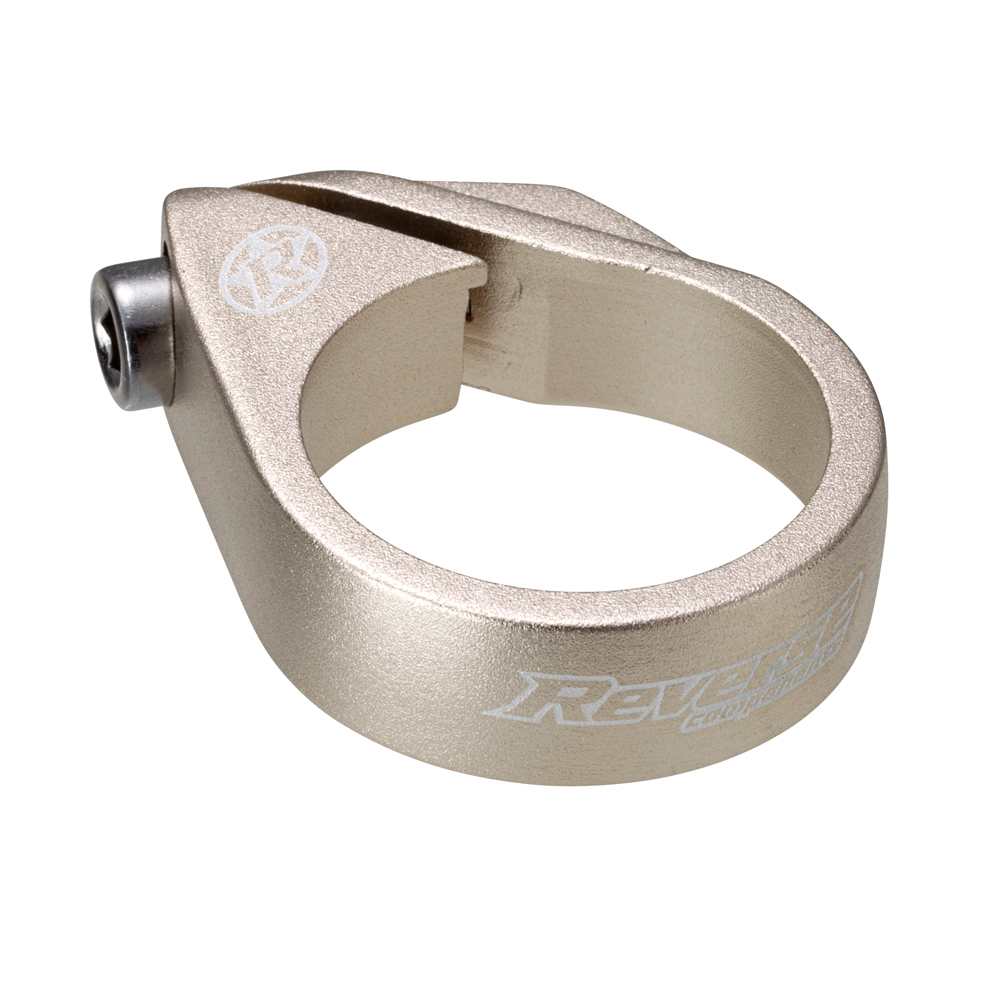 Reverse Bolt Clamp Sattelklemme 34.9mm sand metalic