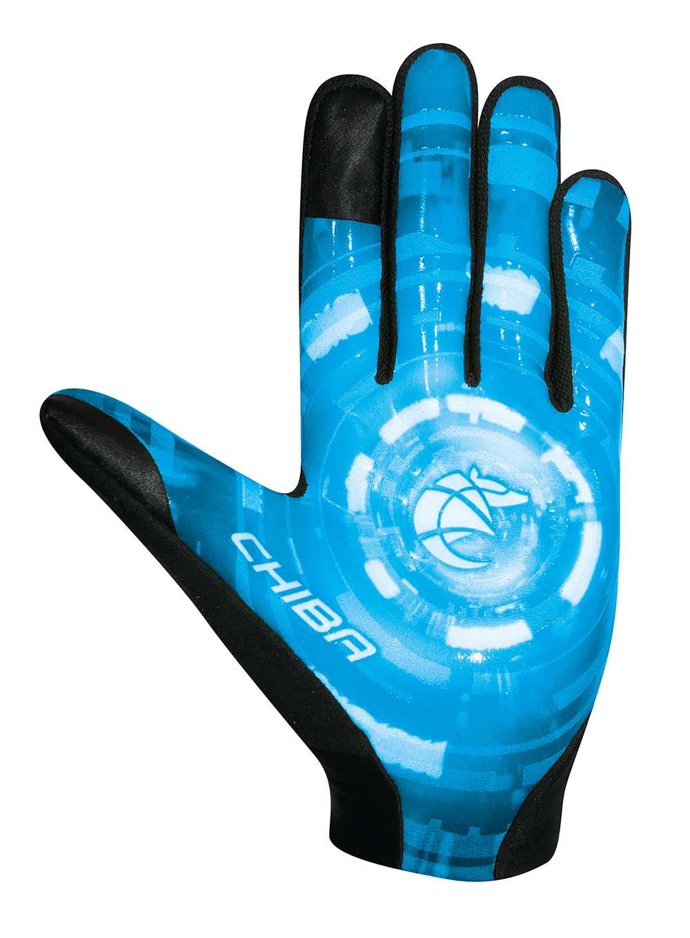 Chiba Downhill Fahrrad Handschuhe lang schwarz/blau 2027
