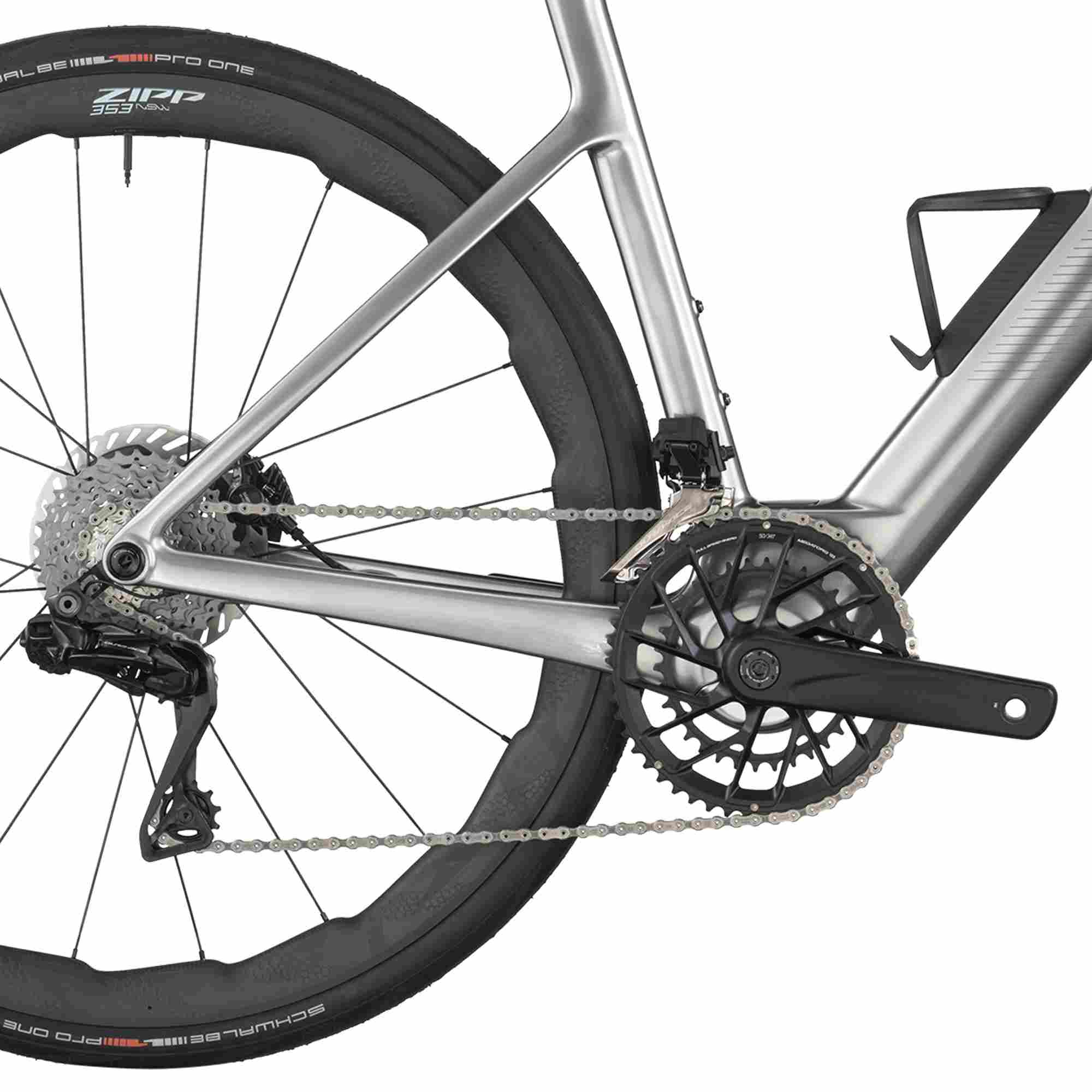 Scott Fastlane Premium Carbon Rennrad E-Bike silberfarben 2027
