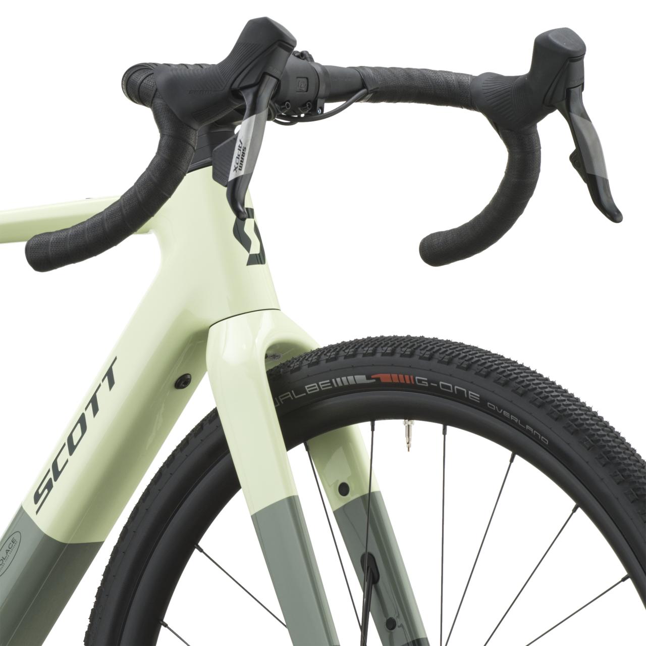 Scott Solace Gravel 30 Carbon E-Bike Pedelec cream grün/grove grün 2027
