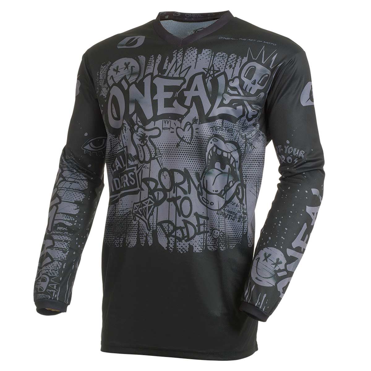 O'Neal Element Nova Kinder Motocross Jersey langarm neongelb 2027
