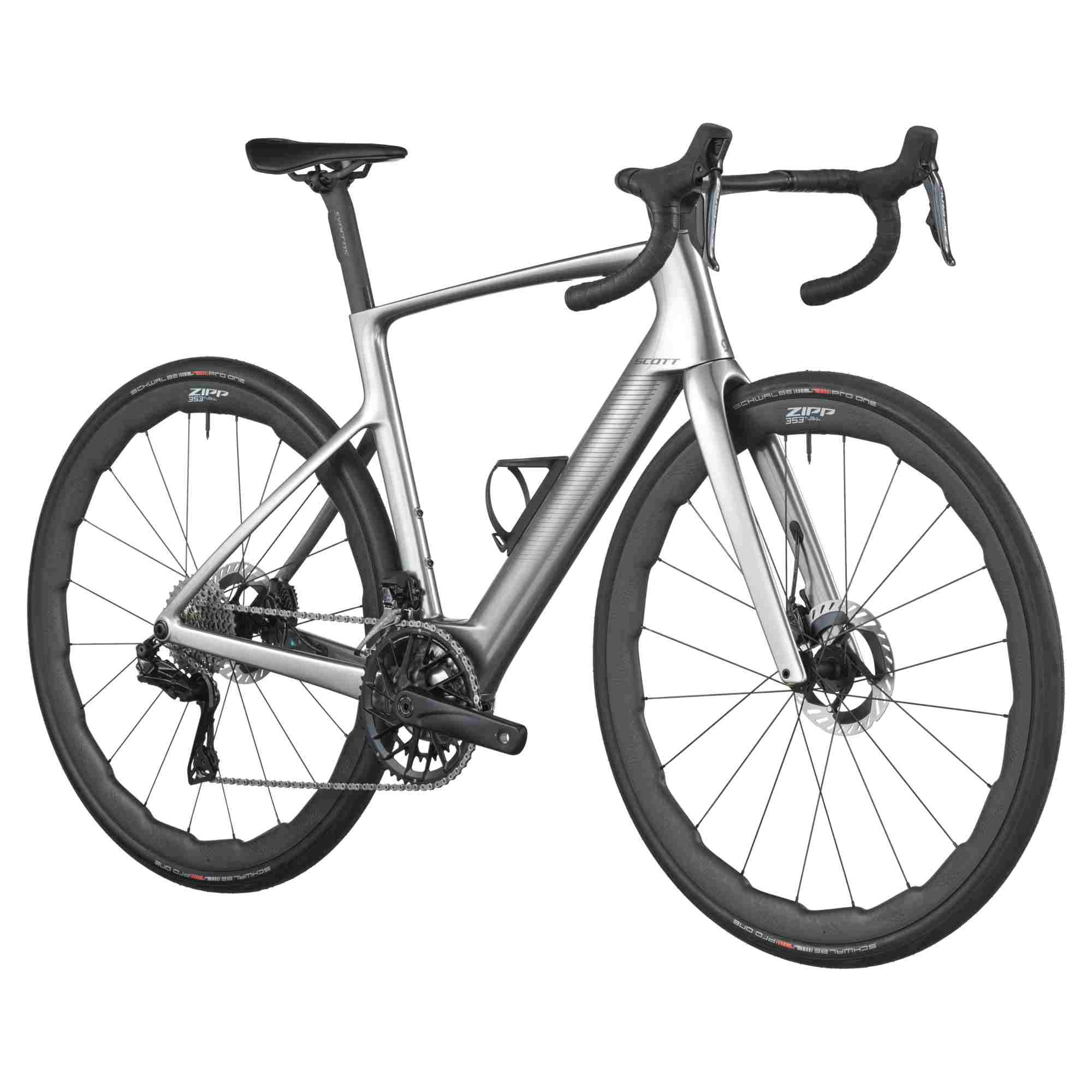 Scott Fastlane Premium Carbon Rennrad E-Bike silberfarben 2027