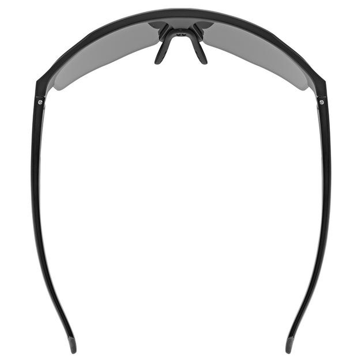 Uvex Axos Fahrrad / Sport Wechselscheiben Brille matt schwarz/mirror silberfarben