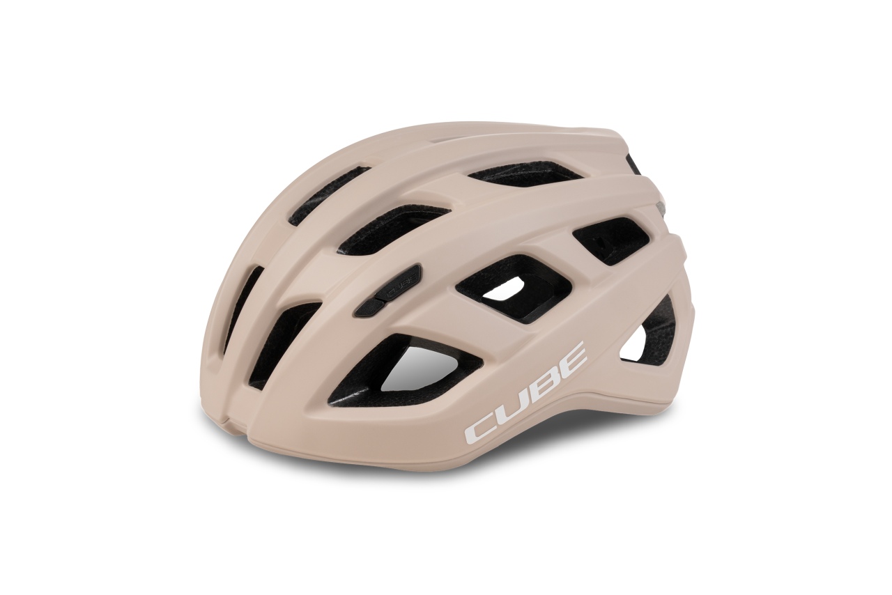 Cube Road Race Rennrad Fahrradhelm weiß/sandfarben 2027