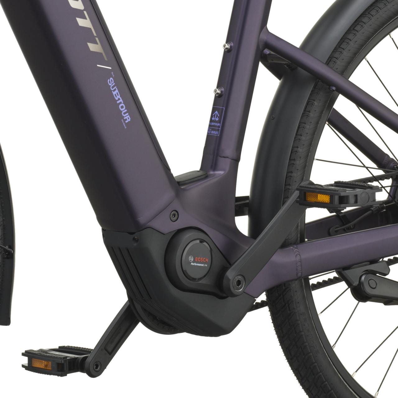 Scott Sub Tour 40 Wave E-Bike Trekking Pedelec royal lila 2027