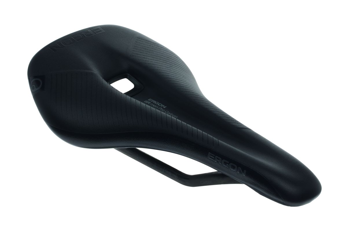Ergon SR Pro Carbon ergonomischer Rennrad Fahrrad Sattel schwarz