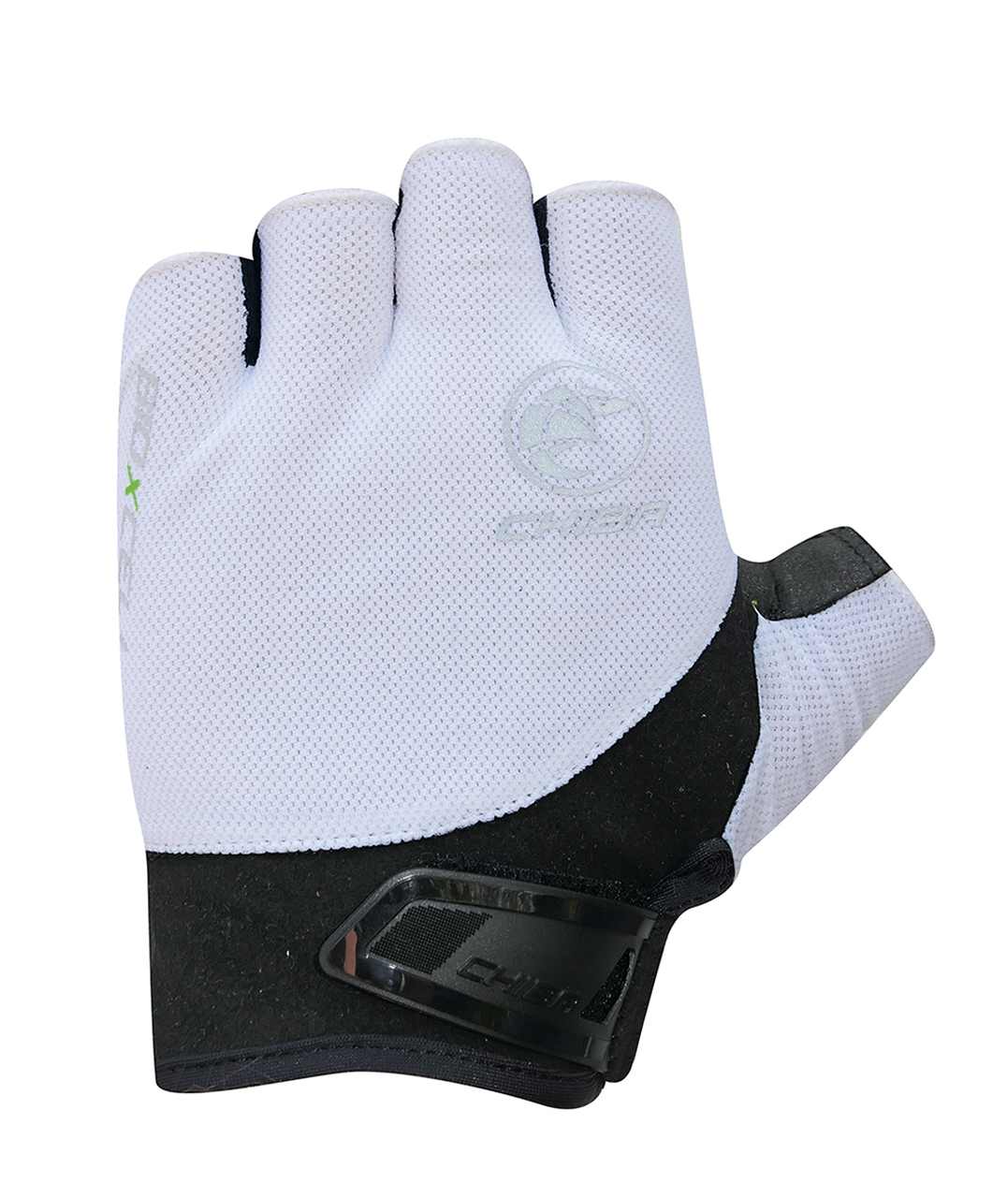 Chiba BioXCell Road Fahrrad Handschuhe kurz weiß/schwarz 2027