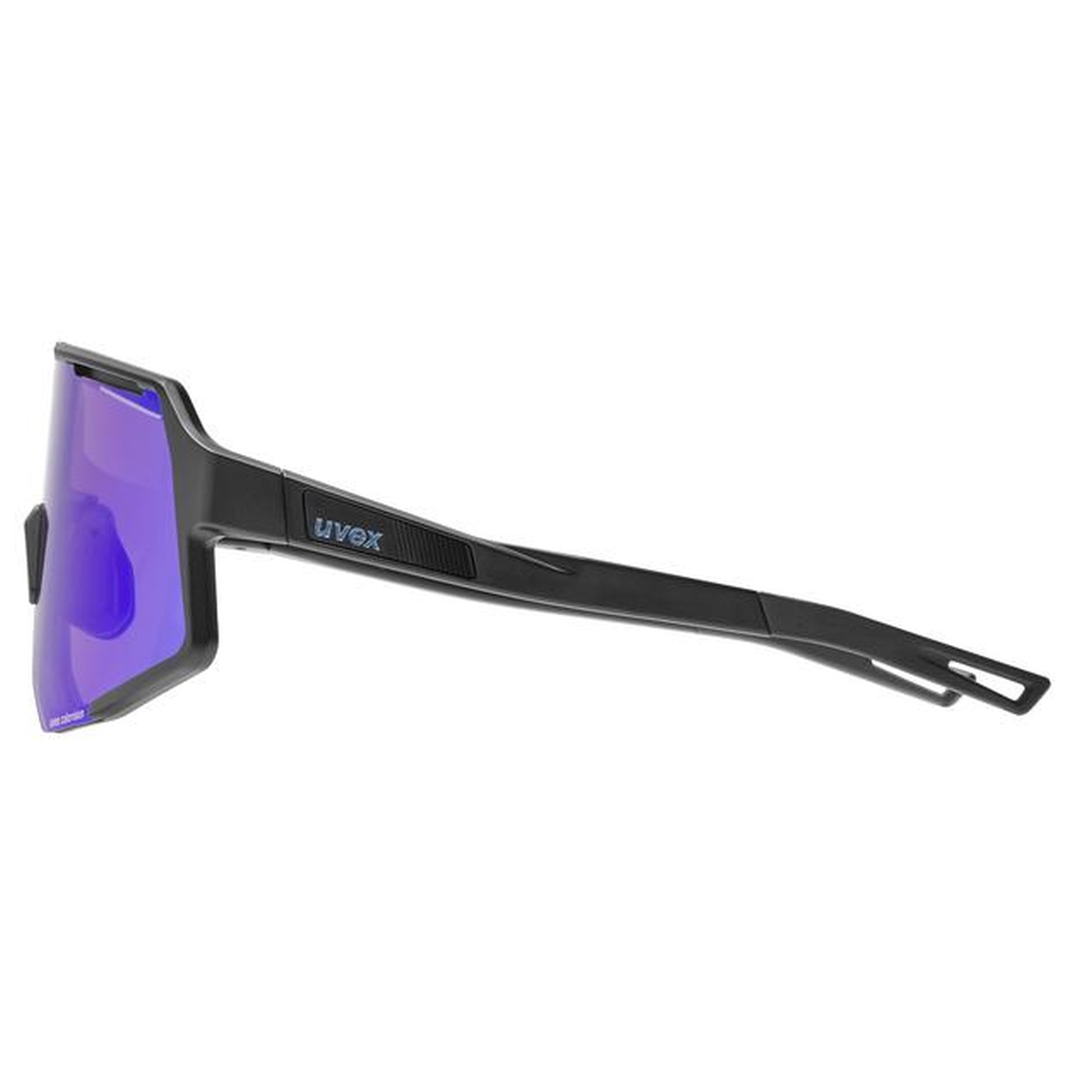 uvex Sequenze CV Fahrrad / Sport Brille matt schwarz/mirror blau 2027