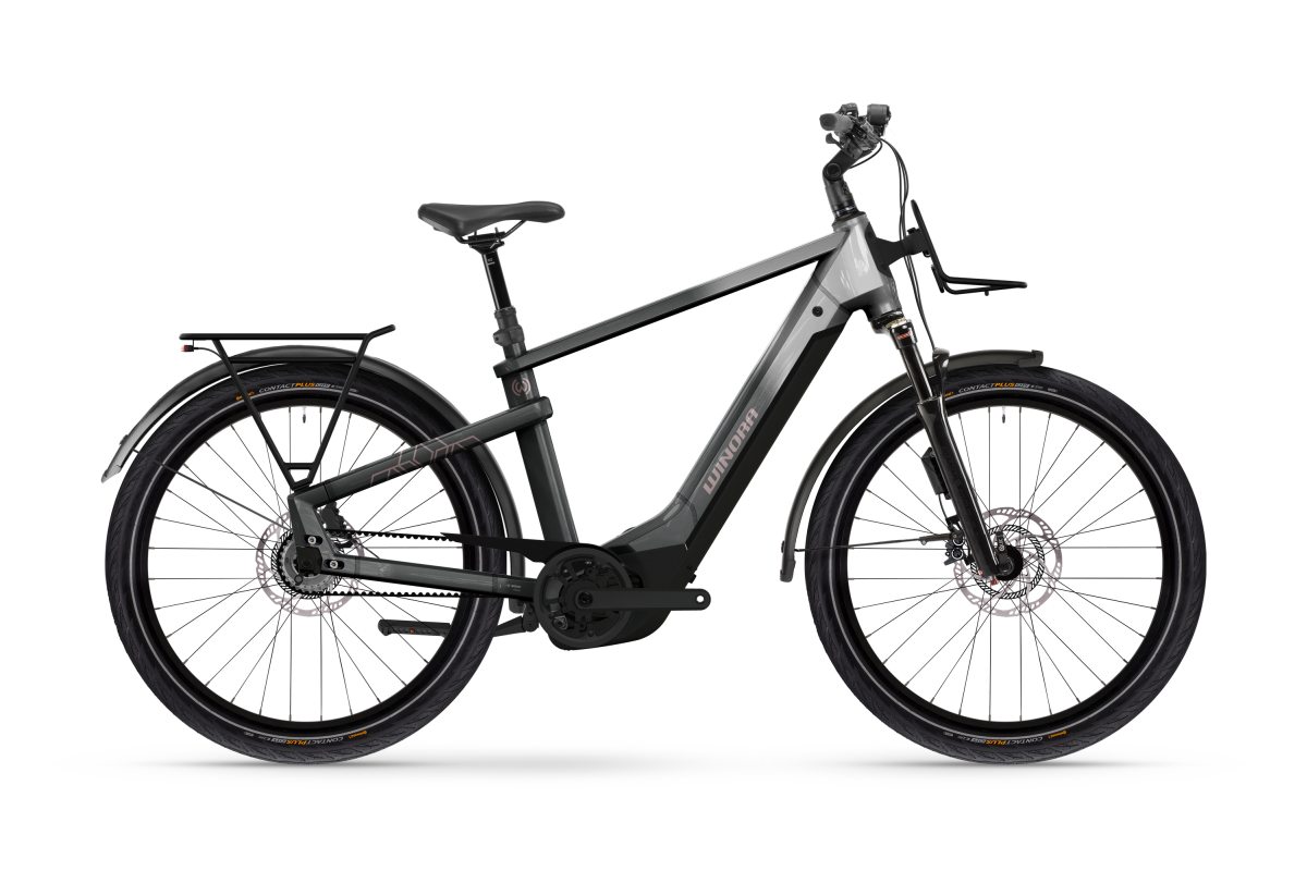 Winora Yakun R5 Pro ABS High 27.5'' E-Bike Trekking Pedelec haze grau 2026