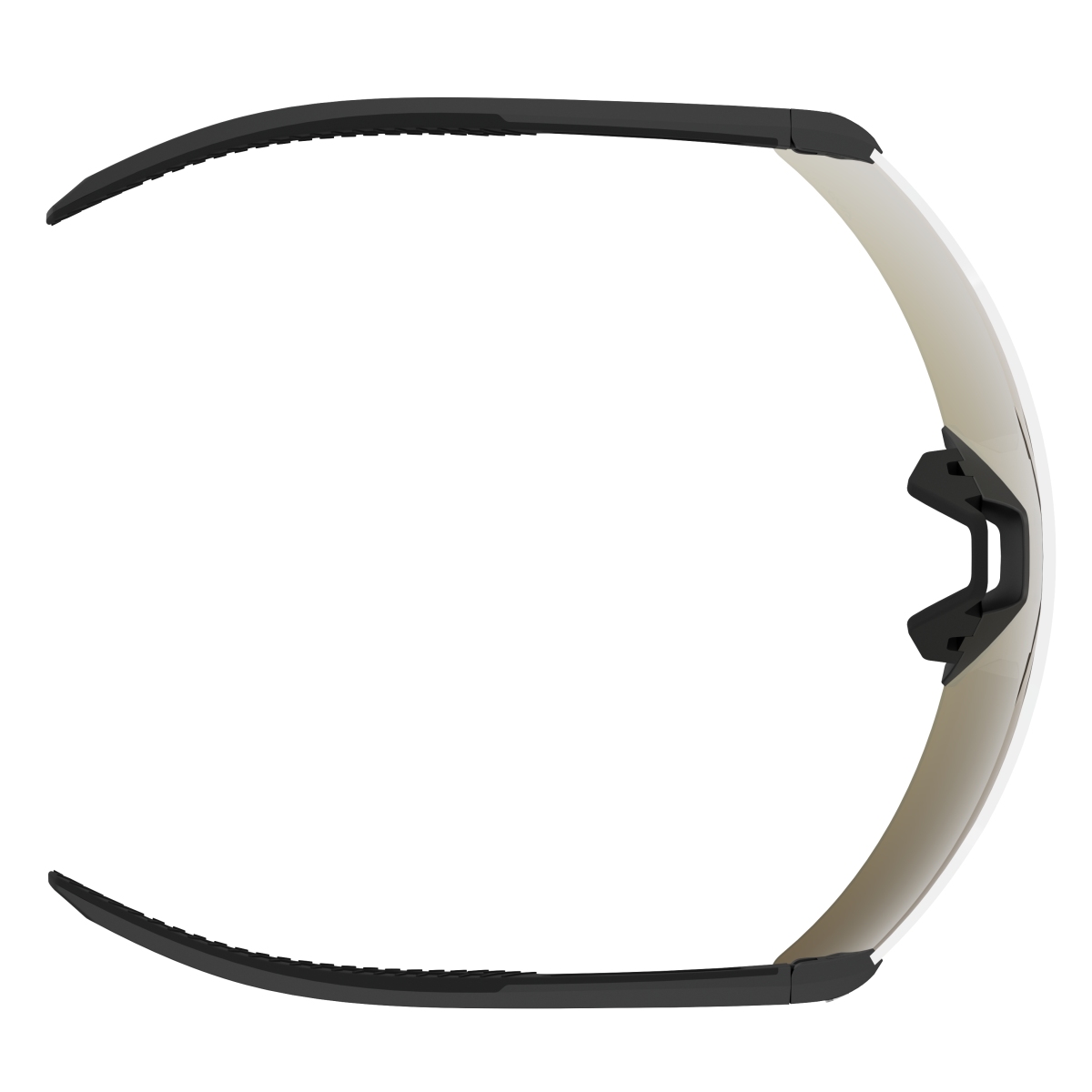 Scott Stride Compact LS AMP Wechselscheiben Fahrradbrille schwarz/goldfarben chrome