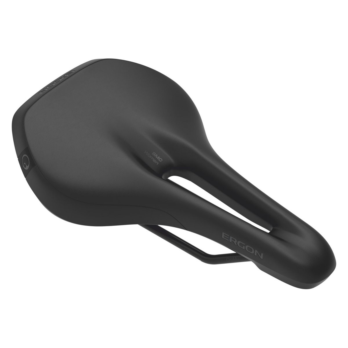 Ergon SMC ergonomischer Damen MTB Fahrrad Sattel schwarz