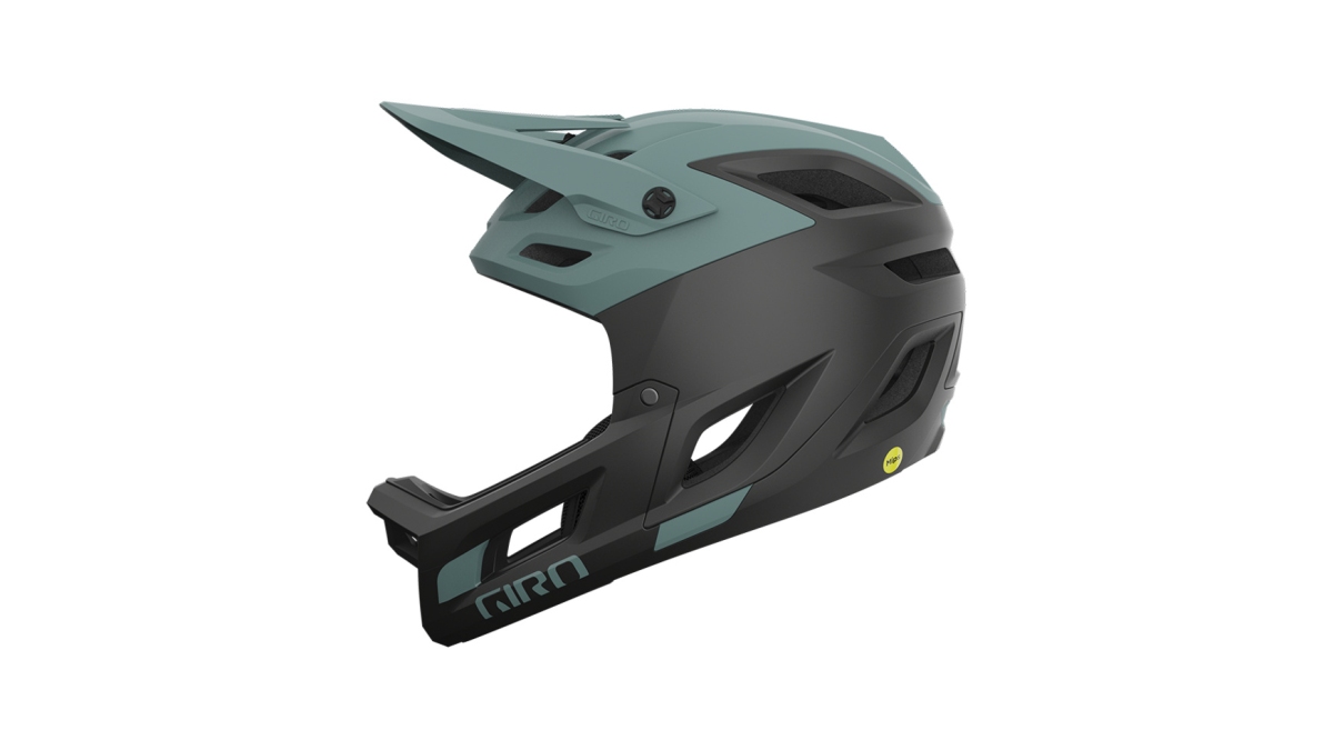 Giro Coalition Shperical MIPS DH Fahrrad Helm matt schwarz/grün 2025