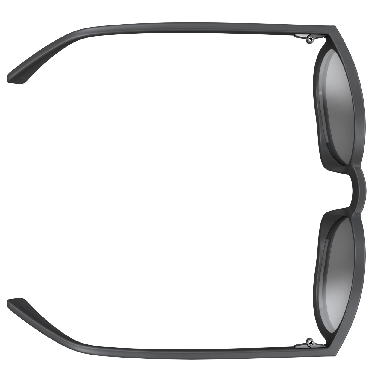 Scott Riff Polarized Sport / Freizeit Brille schwarz/grau